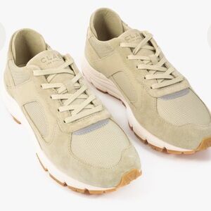 NIB Clae Edwin Aloe Green Sneakers